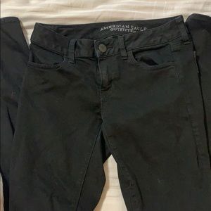 AEO Black Jeggings
